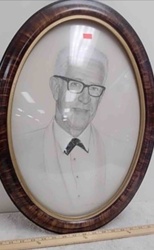 Colonel Sanders Framed Portrait