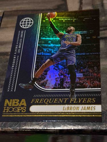LeBron James NBA Hoops Frequent Flyers Card