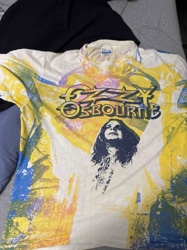 Vintage 1991 Ozzy Osbourne 'No More Tears' All-Over Print T-Shirt