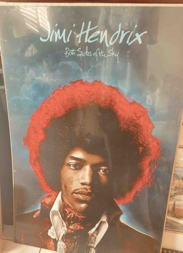 Jimi Hendrix - Both Sides of the Sky Album Cover / Poster