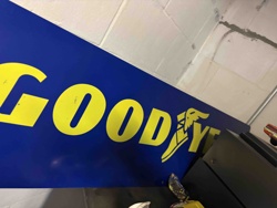 Vintage Goodyear Advertising Sign