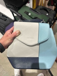 Ted Ross Color-Block Flap Handbag