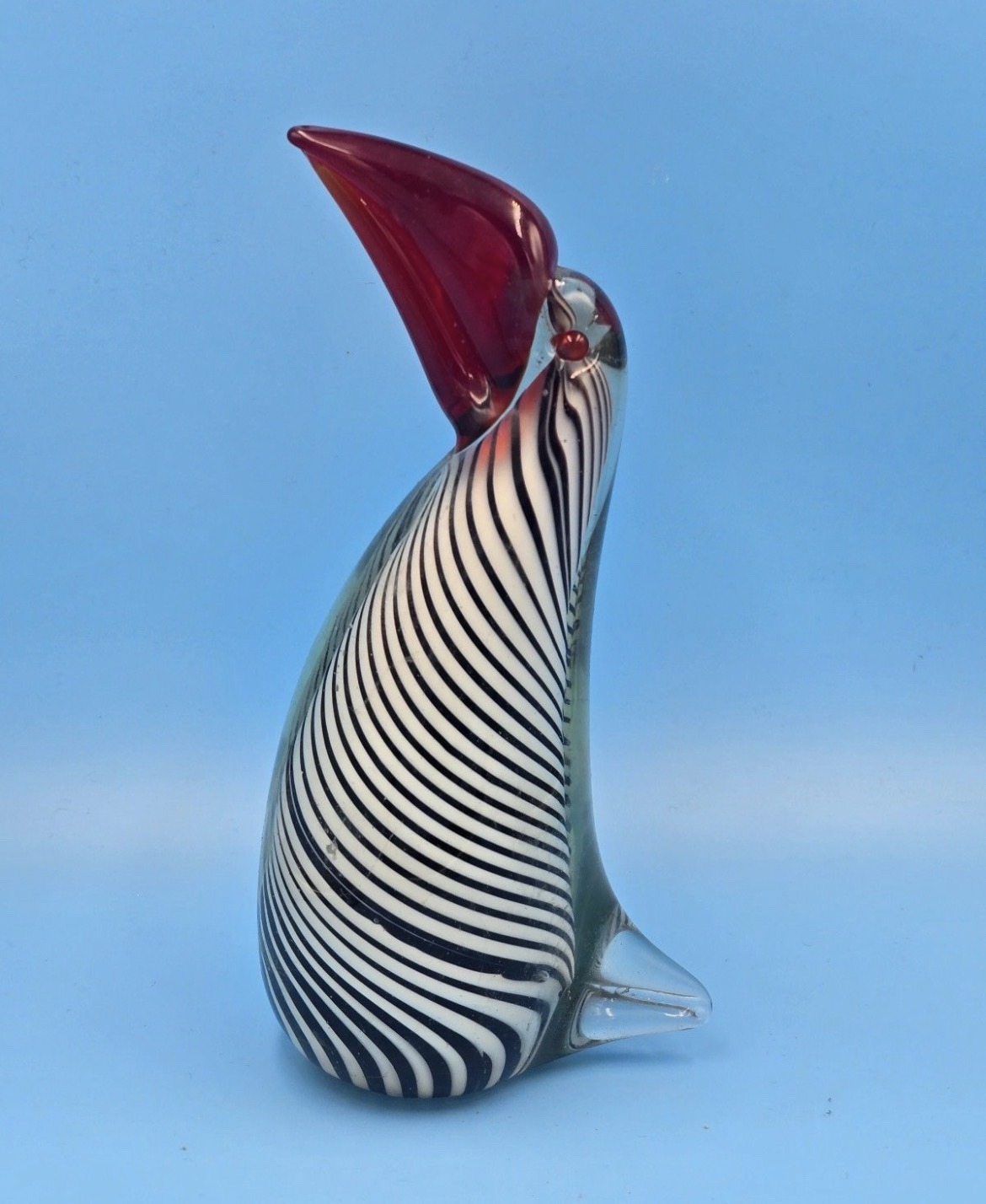 Submitted photo of Art glass bird figurine, attributed to Oiva Toikka (unauthenticated)