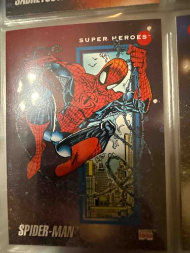 1992 SkyBox Marvel Universe Series 3 Spider-Man Trading Card #1