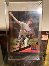 Curt Schilling Autographed 1993 Philadelphia Phillies Baseball Card