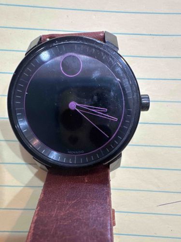 Movado BOLD Men's Watch (Purple Accents)