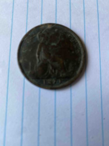 1874 British Penny (Victoria)