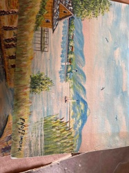 Landscape Painting by E. Hoffmann