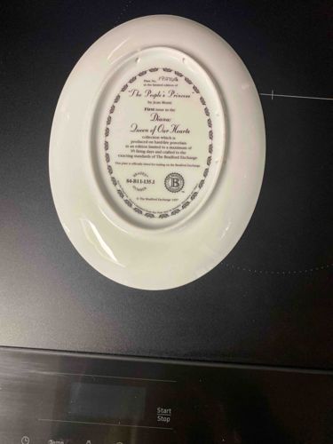 The People's Princess Diana: Queen of Our Hearts Collector Plate (Bradford Exchange)