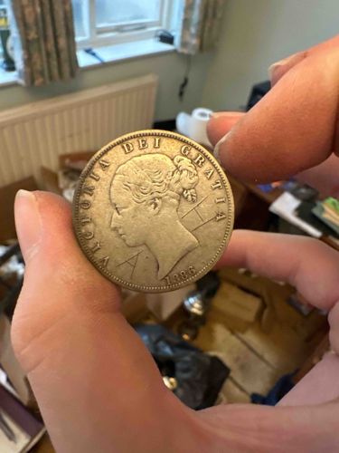 1886 Queen Victoria 'Young Head' Silver Coin