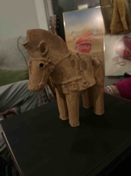 Terracotta Equine Figurine
