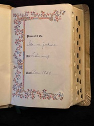 Personalized King James Version Bible (1959)
