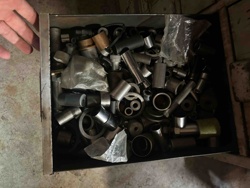 Assorted Metal Bushings, Spacers, and Hardware Drawer