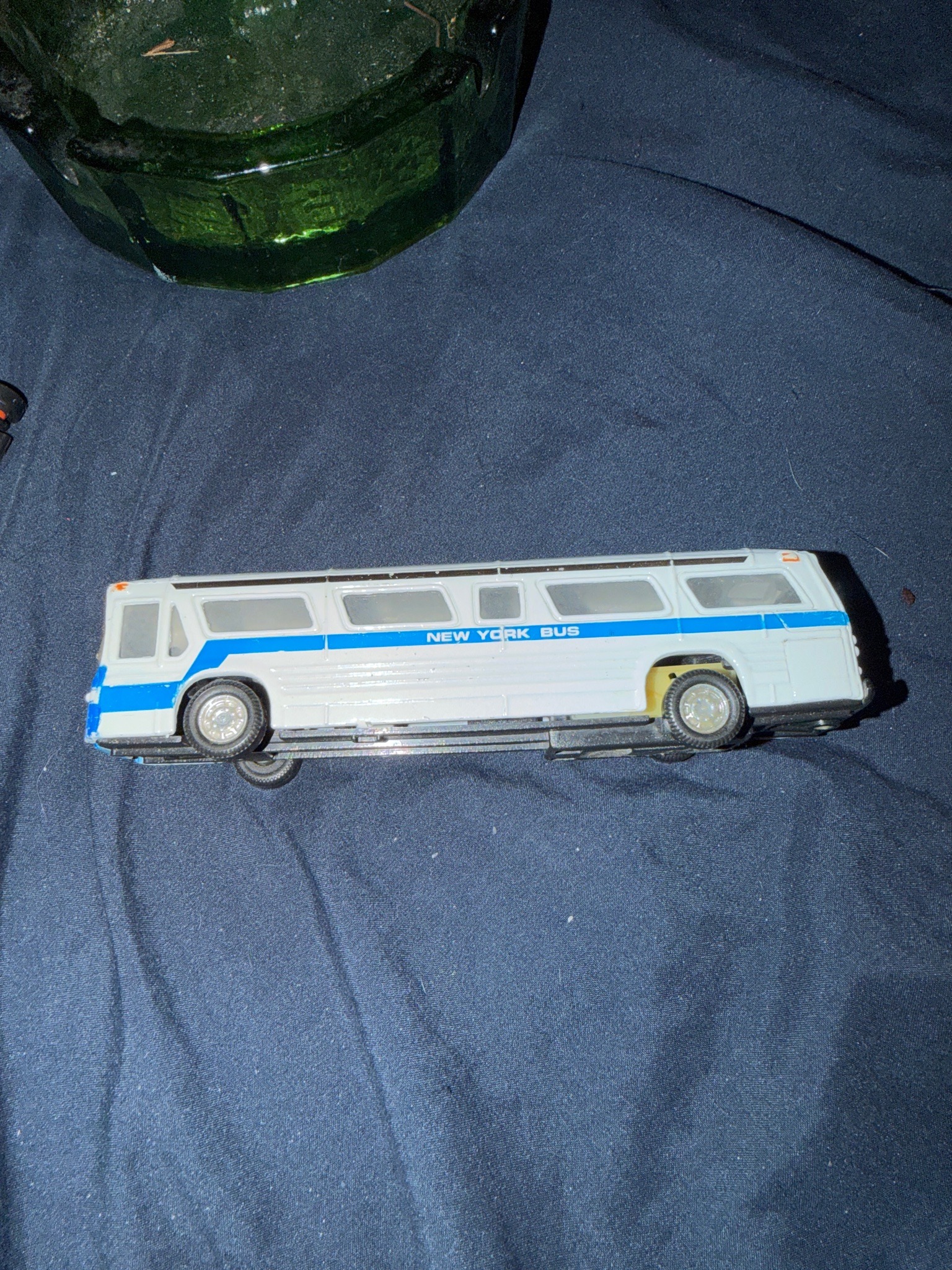 Submitted photo of Toy transit bus model