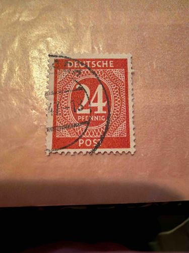 German Empire 'Germania' 24 Pfennig Postage Stamp
