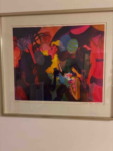 Vibrant Outdoor Scene Print