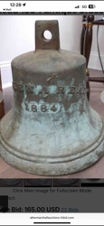 Antique Bell Dated 1884
