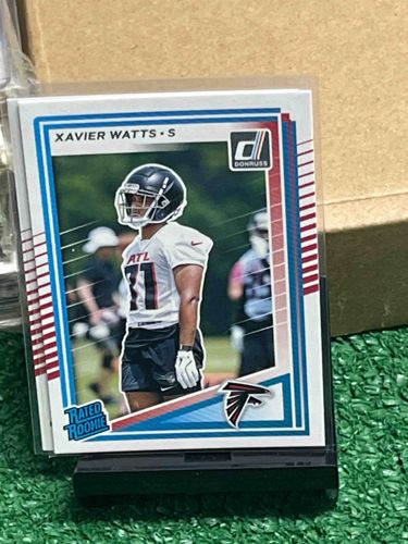 Panini Donruss Xavier Watts Rated Rookie Card