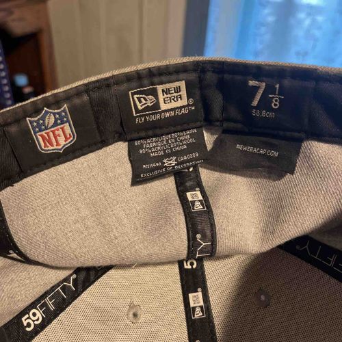 New Era NFL 59FIFTY Fitted Baseball Cap (Size 7 1/8)