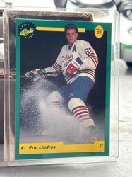 1991 Classic '91 Draft Picks Eric Lindros Hockey Card #1