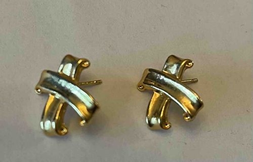 Paloma Picasso X / Love Knot Stud Earrings
