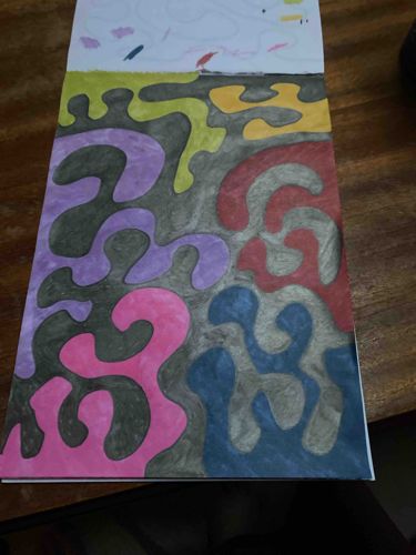 Abstract Noodle Doodle Drawing