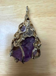 Arthur King Amethyst Nugget Pendant