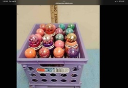Lot of Novelty "Disco Ball" Vending Machine Capsules/Gumballs
