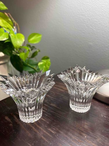 Waterford Crystal 'Lismore' 4-Inch Flared Votive Candle Holders (Pair)