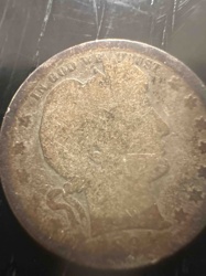 1907 Barber Quarter (Obverse)
