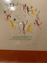 Dancing Figures and Dove (Fetes de la Jeunesse)