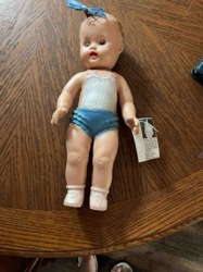 Vintage Hard Plastic or Composition Baby Doll