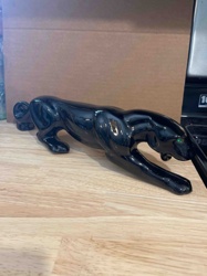 Mid-Century Black Panther Figurine
