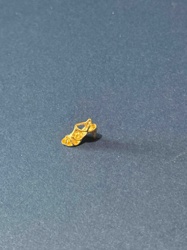 14k Gold High-Heeled Shoe Charm