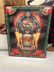 Miller Genuine Draft 'Top of the Charts' Jukebox Sign