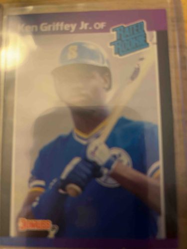 1989 Donruss Ken Griffey Jr. Rated Rookie Baseball Card
