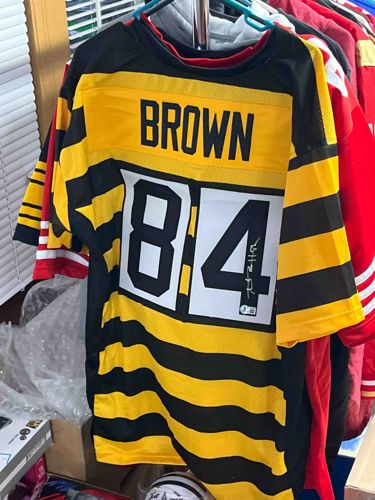 Antonio Brown Signed Pittsburgh Steelers 'Bumblebee' Throwback Jersey