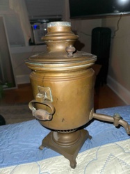 Antique Brass Samovar