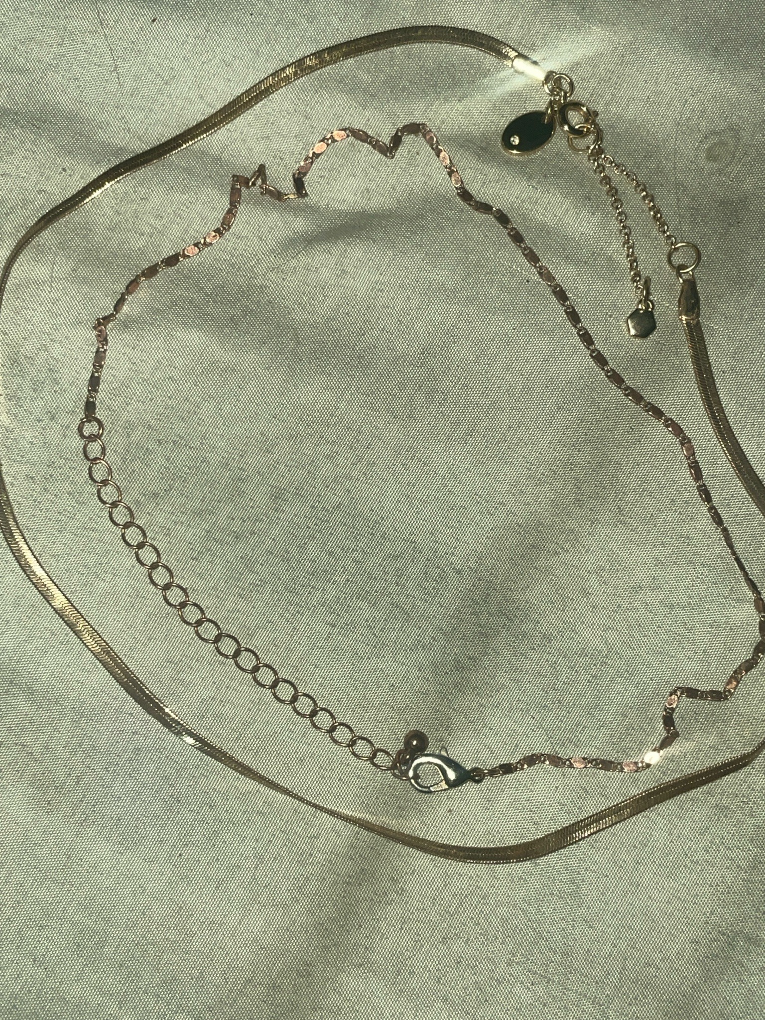 Submitted photo of Gold-tone layered necklace (unverified maker)