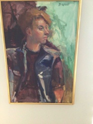 Portrait Painting by D. Kae (or Dakake)
