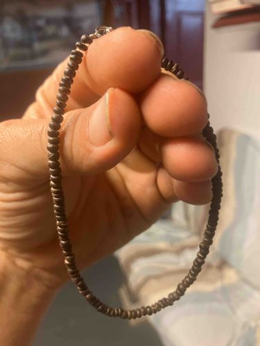 Beaded Bracelet with Metal Clasp