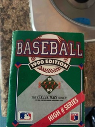 1990 Upper Deck Baseball Card Box - High # Series