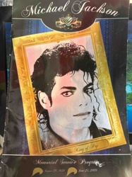 Michael Jackson Memorial Service Program