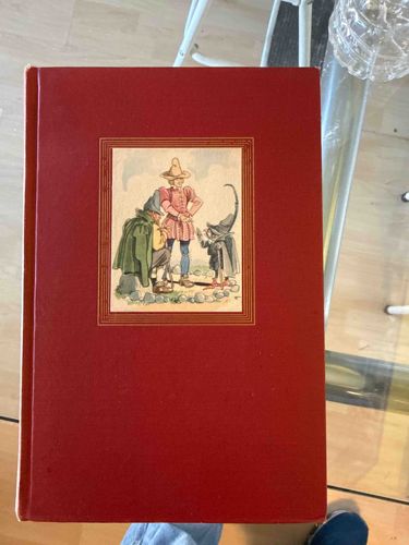Illustrated Children's Book (Red Hardcover)