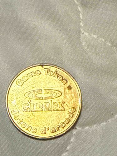 Cineplex Arcade Game Token