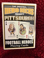 The Original Hero Decks Presents Pittsburgh Football Heroes Playing Cards