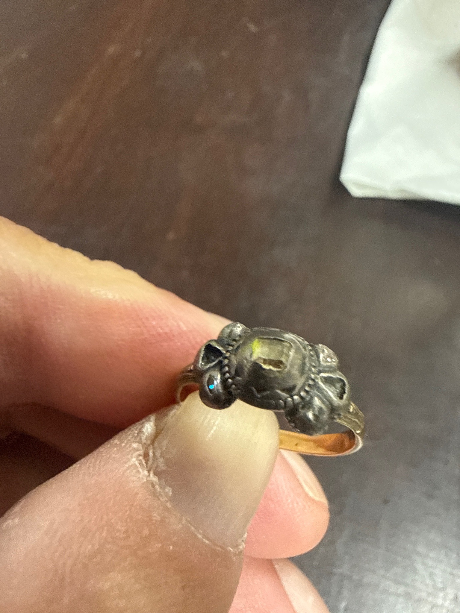 Submitted photo of Antique cluster ring