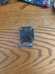 US Army Marksmanship Qualification Badge with Pistol Bar