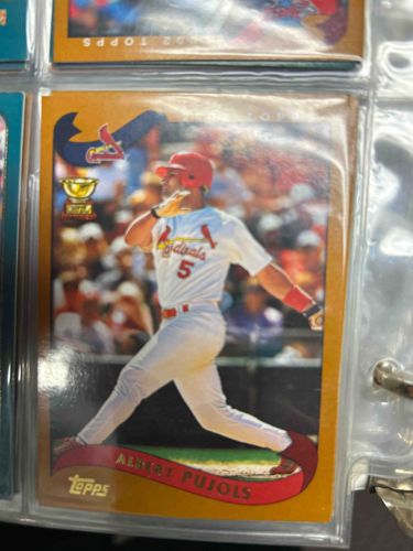 Albert Pujols 2002 Topps Gold Label Baseball Card