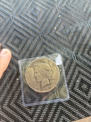 1927 Peace Silver Dollar